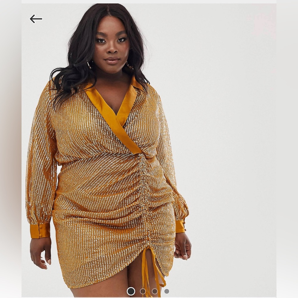 NWT ASOS SEQUINS DRESS✨